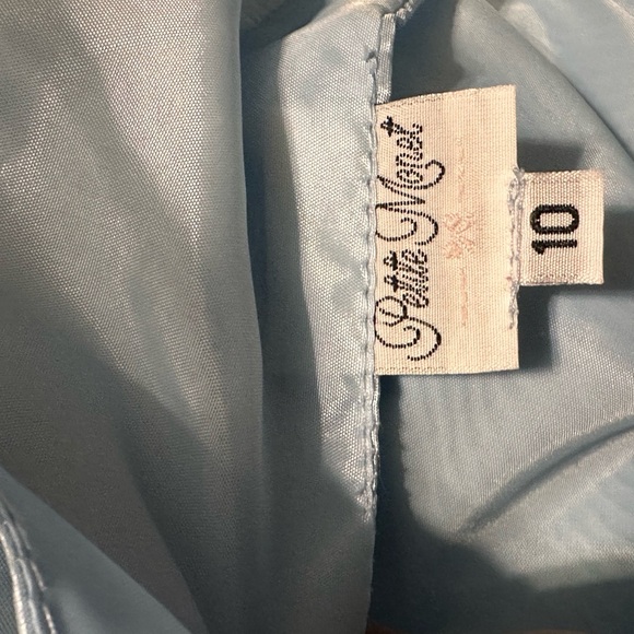 Petite Monet Dress light blue Size 10 - Picture 7 of 8